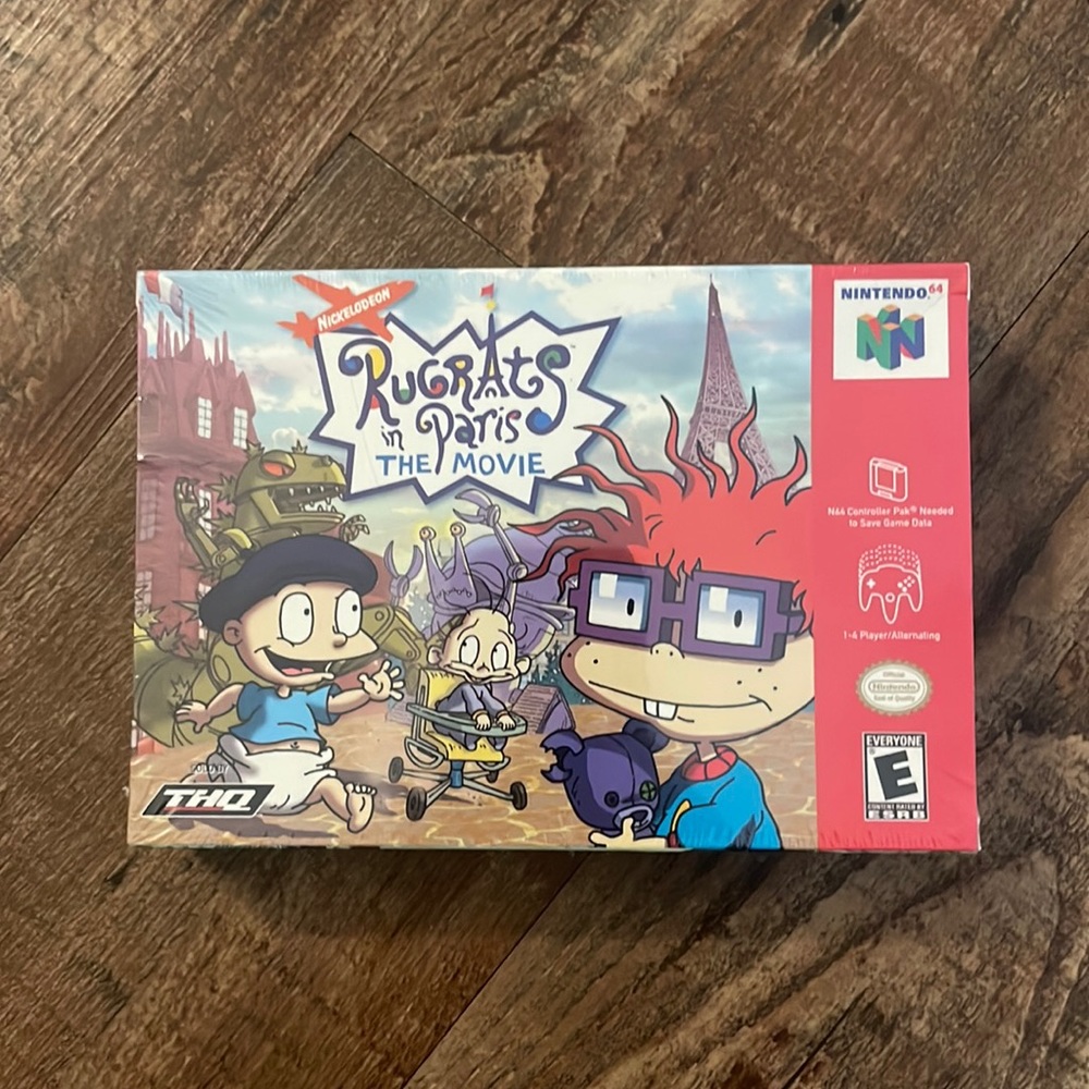 Nintendo 64 Rugrats Game🔥SEALED IN PLASTIC🔥